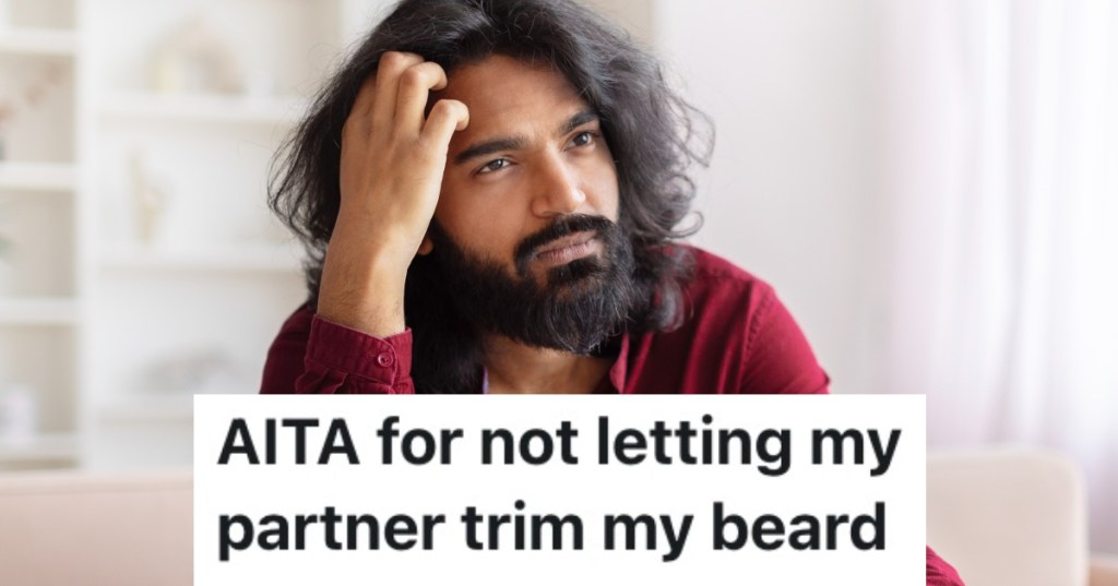 man with a beard