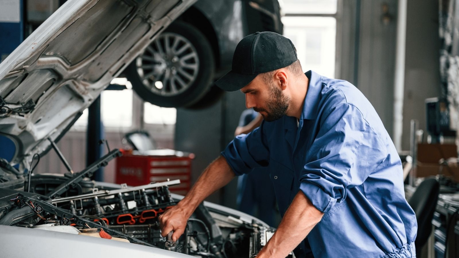 mechanic at work