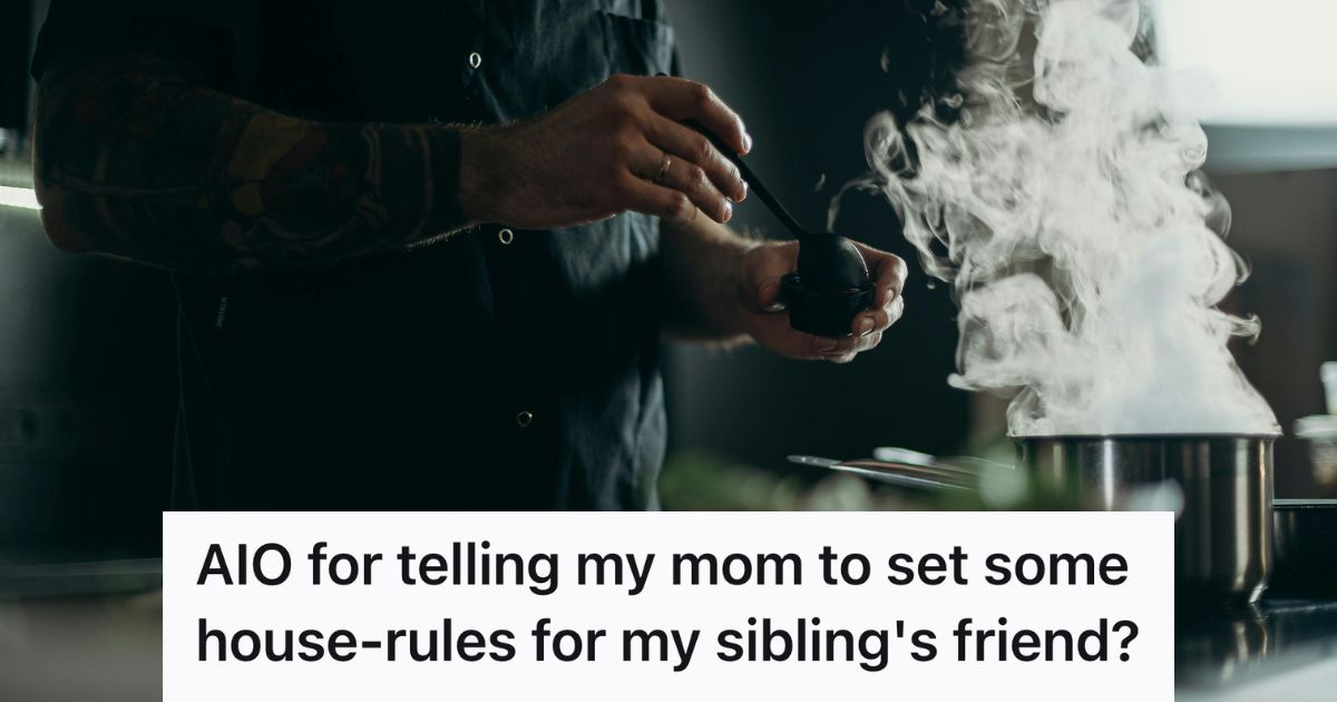 bowl filling with smoke in kitchen