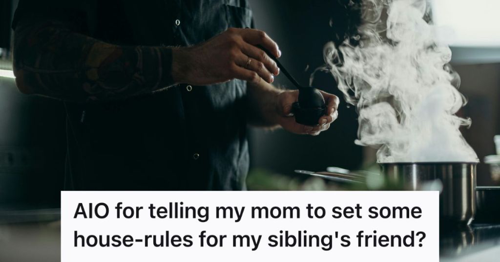 bowl filling with smoke in kitchen