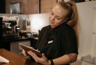 Grocery Store Shopper Was Shushed By The Cashier Because She Was Talking On Her Cell Phone, So He Reported It And The Manager Publicly Scolded Her