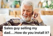 One Dad Spent 20 Minutes Entertaining a Siding Salesman—Despite Owning a Brick House