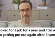 A Man In His 50s Lost His Job, And Is Back To Working At A Similar Position He Had 30 Years Ago