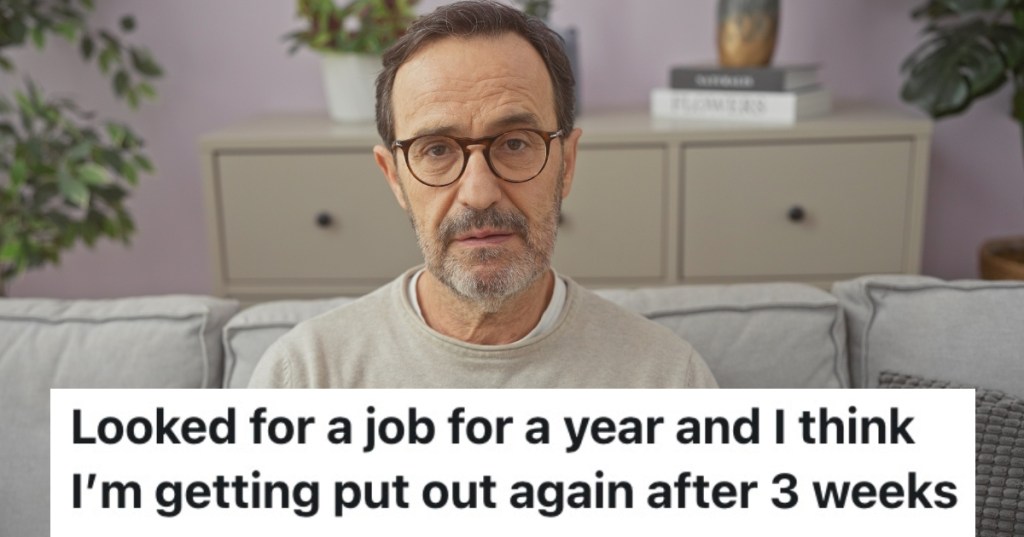 man sitting on a couch