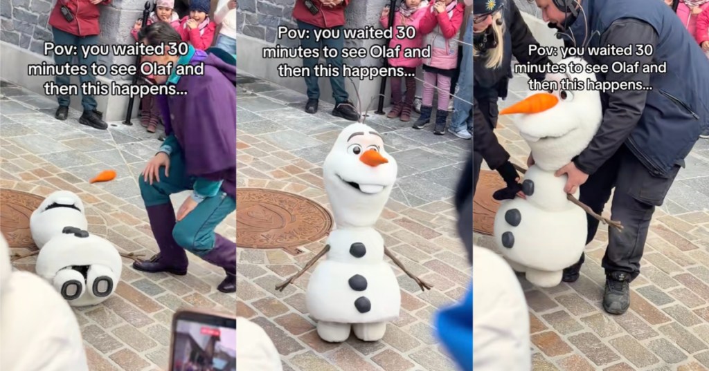 olaf from frozen movie