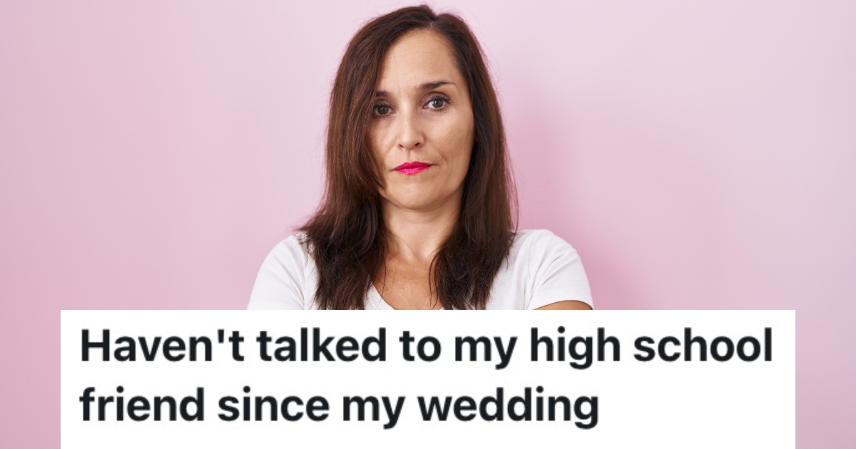 woman with a serious look