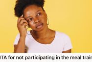 Woman Reached Out To A Friend Recovering From Surgery, But When She Was Sent A Meal Train Link She Wondered Why She Was Being Pressured To Provide Gluten-Free Meals To A Family Of Five