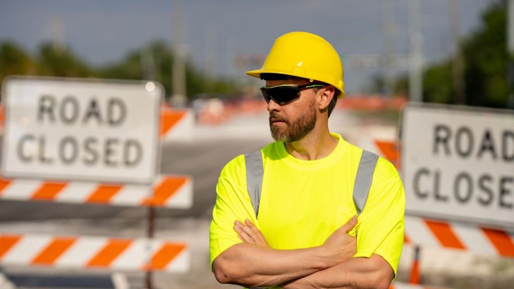 construction zone workers