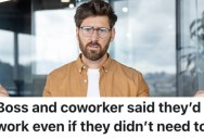 A Worker Surprised Their Boss And A Coworker When They Said They Don’t Want To Work Forever