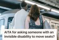 Man Assumed A Younger Passenger Could Stand So His Pregnant Partner Could Sit, So He Pushed The Issue And Sparked A Public Argument Over An Invisible Disability