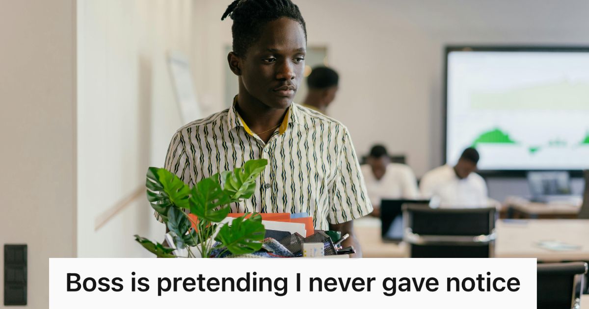 employee packing up their desk