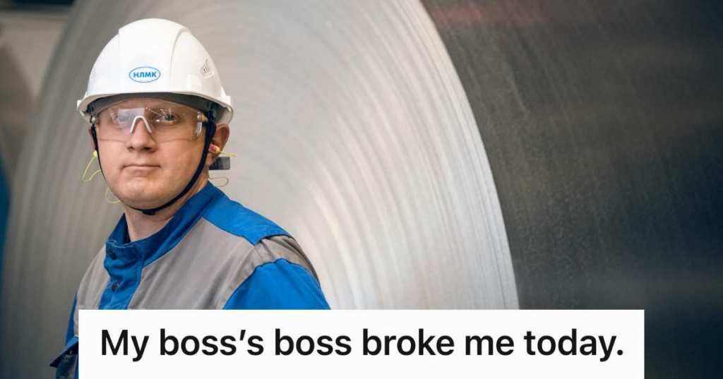 factory worker in gear