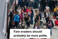 Rude Fare Dodgers On The Train Tried To Trick The Ticket Inspector, But This Clever Commuter Made Sure They Get Their Comeuppance