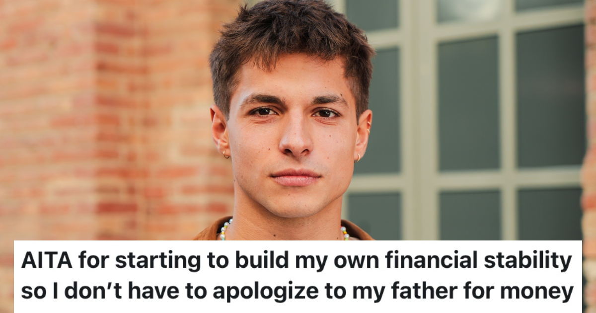A Teenager Is Tired Of His Dad Meddling In His Life, So He Decided To Get A Job And Make Some Of His Own Money man with a serious look