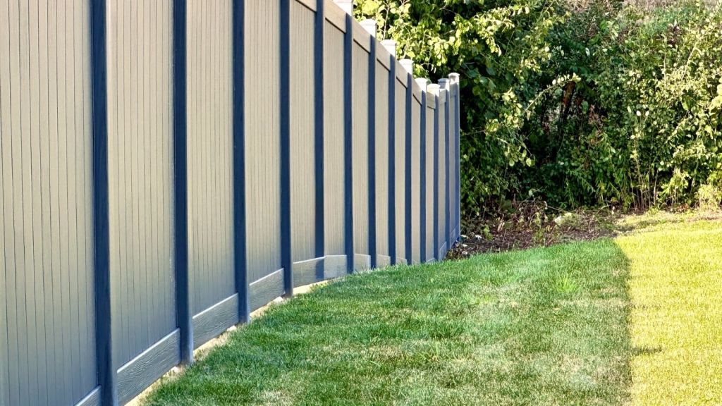 suburban fence