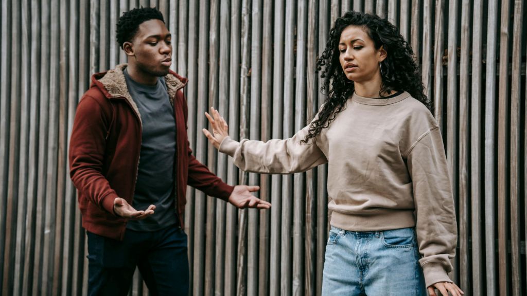couple arguing