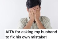 Husband Knocks Over Carefully Grown Seedlings And Blames Their Placement, So She Tells Him He Can Fix The Damage Himself