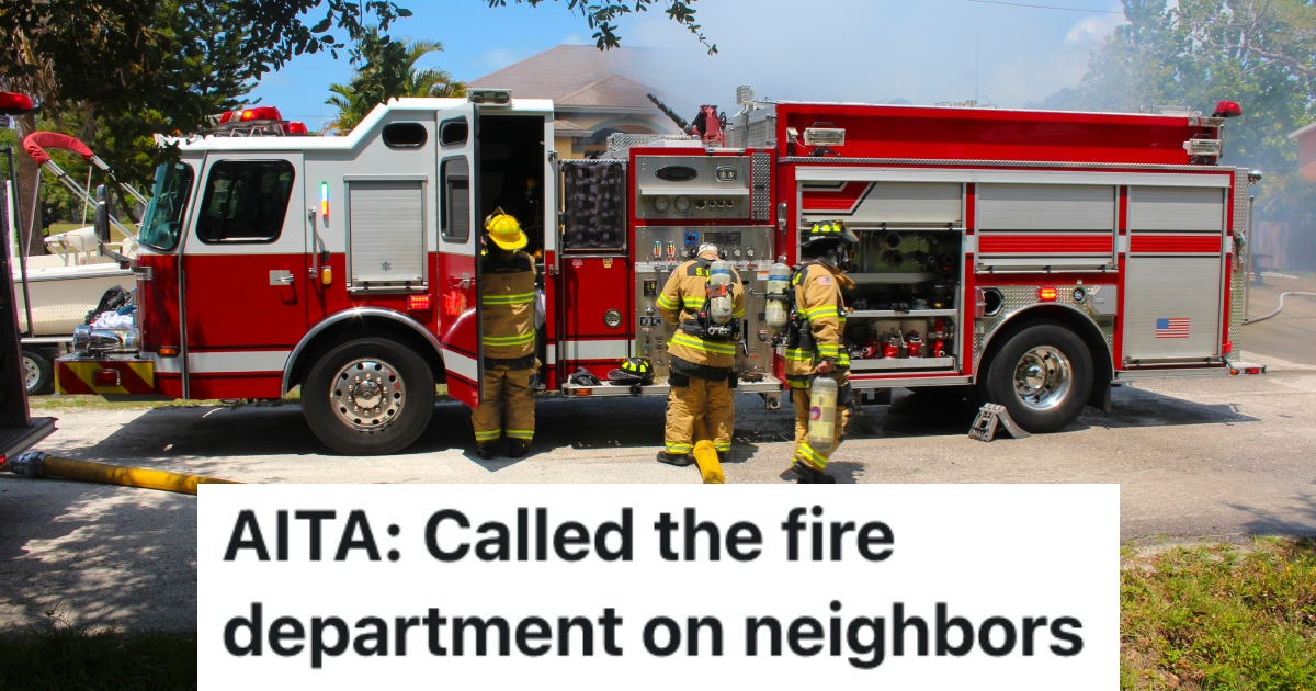 fire truck parked on street