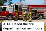 A Homeowner Noticed His Neighbor’s Grill Was About To Set A Car On Fire, So He Called The Fire Department To Take Care Of It