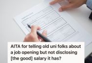 Engineer Shared A Job Lead With Former Classmates But Refused To Reveal The Salary Range Until They Proved Themselves, So The Whole Group Chat Turned On Him
