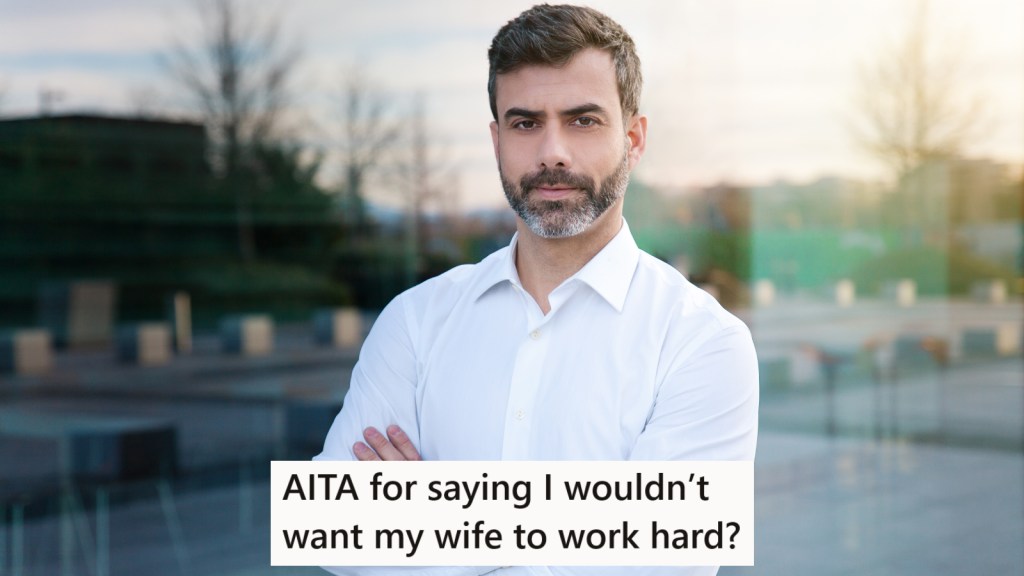 A businessman with his arms crossed