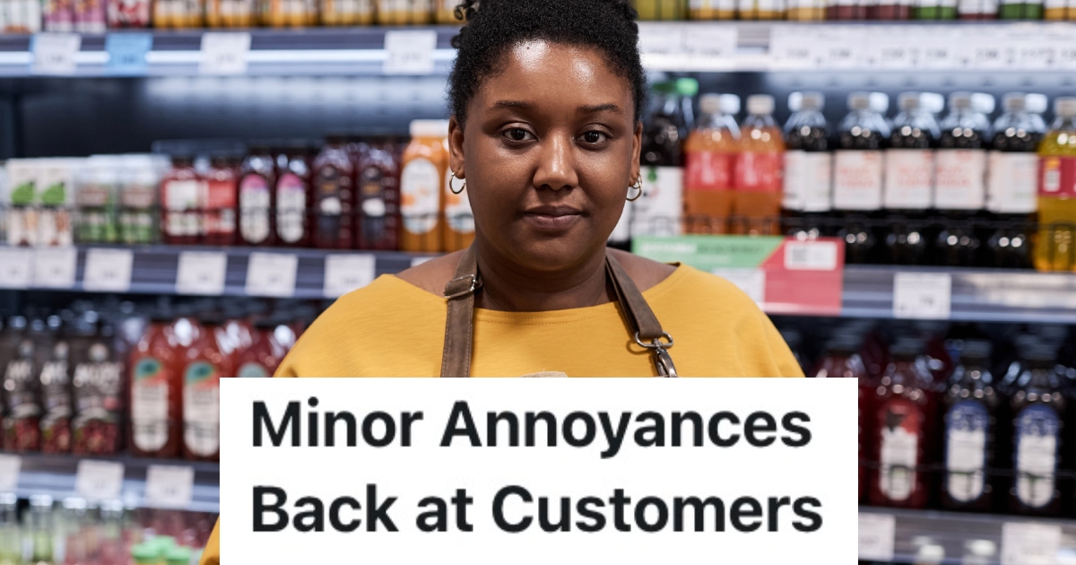 woman working in a store