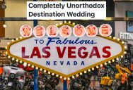 A Person Talked About The Tacky Wedding Their Friends Hosted In Las Vegas