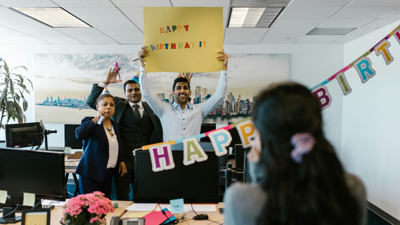 office birthday party