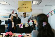 Man Celebrated His Birthday At Work And His Colleagues Welcomed Him With A Prank, But He Refused To Play Along