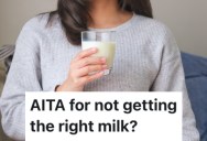 A Woman Used Her Sister-In-Law’s Milk To Cook Dinner, And The Woman Got Upset With Her Because Her Husband Got The Wrong Type To Replace It