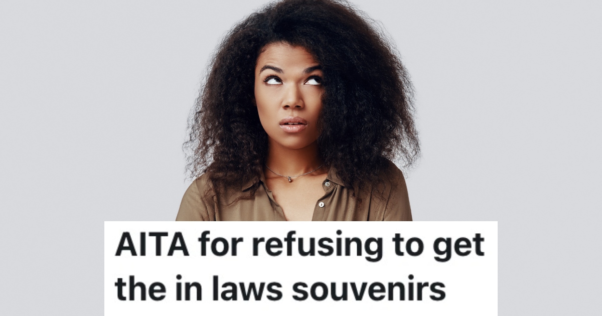 A Womans In Laws Got Everyone But Her Gifts On A Trip, So Shes Going To Do The Same Thing For Them On An Upcoming Trip woman rolling her eyes