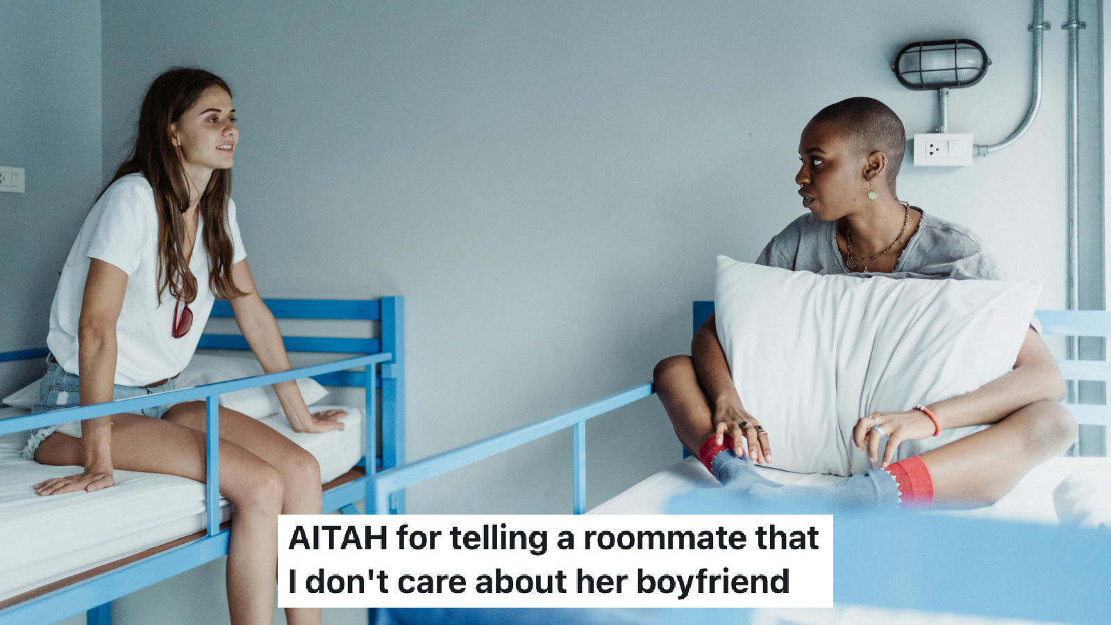 roommates having discussion