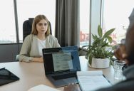 Student Interviews For A Job, But Before She Leaves, She Makes Sure The Person Who Interviewed Her Knows How Rude She Thinks He Was