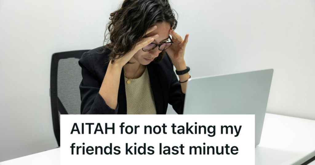 stressed woman at her desk