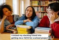 Student Saved His Slacker Friend From Failing Grade On Their Geography Group Project, So He Cashed In The Favor And Extorted His Friend Into Complete An Entire Economics Project Alone