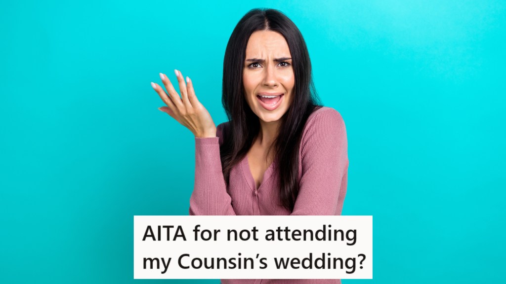 A woman looking confused and upset