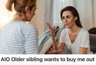 Woman Caught Her Manipulative Older Sibling Trying To Trick Her Out Of Her Half Of The Family Home With A Shady Buyout, But When She Refused, Things Got Ugly