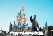 Her Fiance’s Family Is Trying to Strongarm Her Into Going To Disney, But The Magic Is Totally Lost On Her