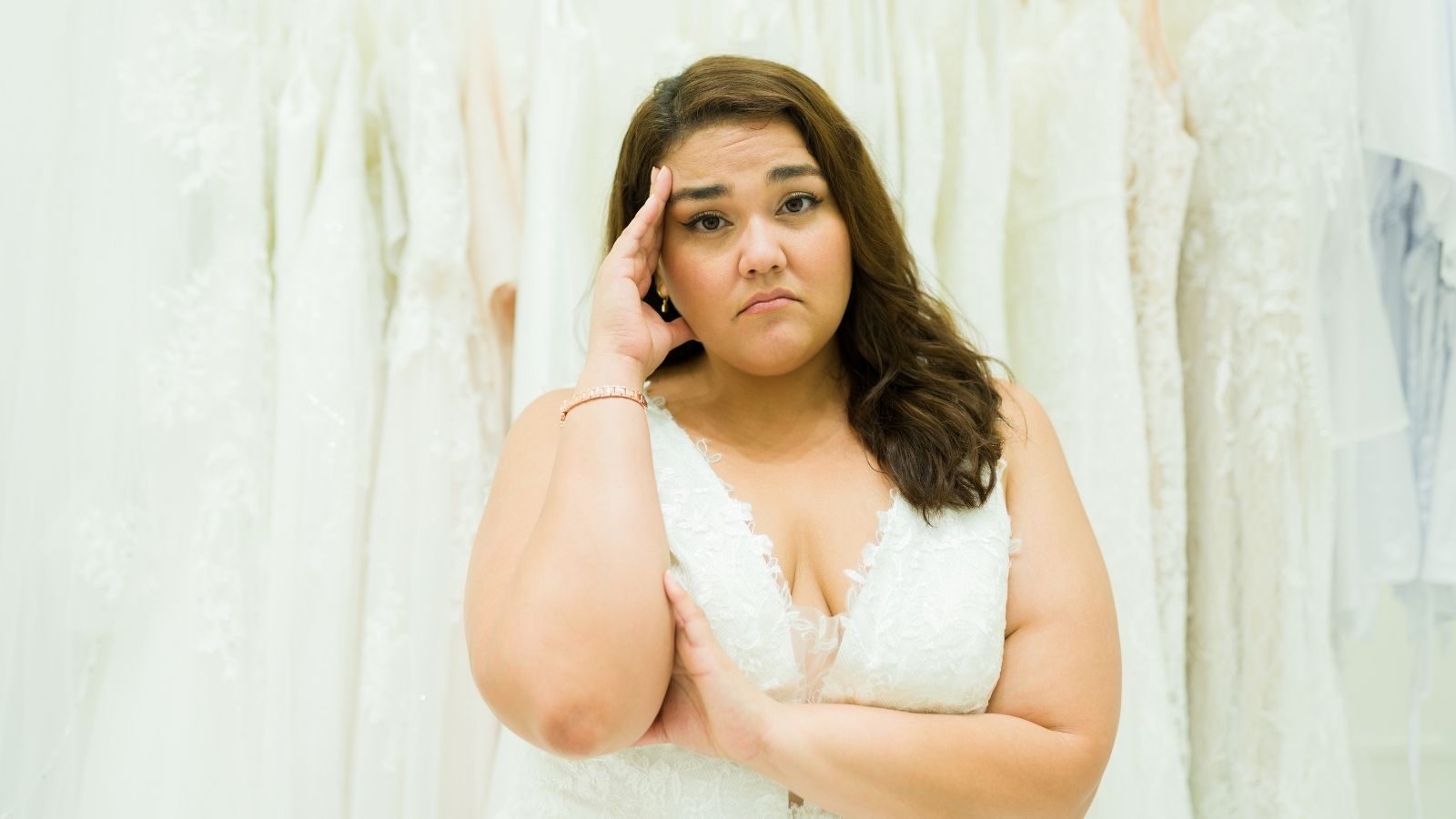 annoyed bride