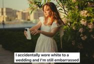 A Woman Was Embarrassed When She Wore White To What She Thought Was A Baptism, But Turned Out To Be A Wedding
