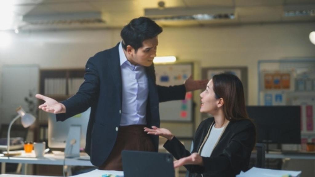 Arguing at work