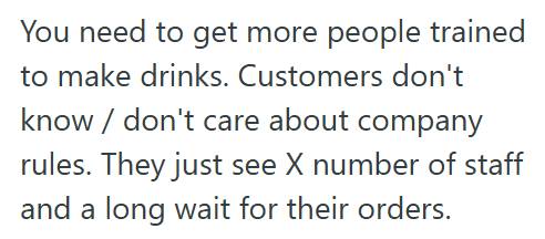 Barista One Barista, 50 Orders: Did She Handle the Rush the Wrong Way?