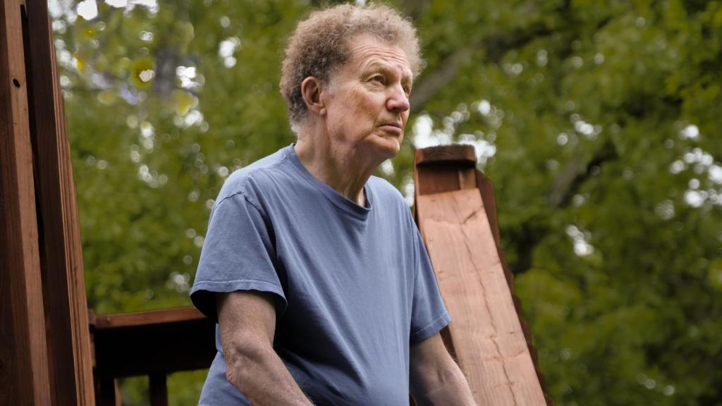 man on a deck