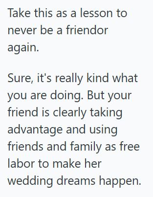 Friend Photographer Silences a Demanding Bride After Refusing to Act Like Unpaid Event Staff Comment 1 173 Friend Photographer Silences a Demanding Bride After Refusing to Act Like Unpaid Event Staff