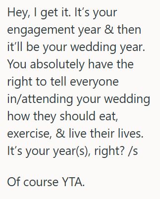 Comment 5 67 Bride to Be Reconsiders Bridesmaid Choice After Future Sister in Law’s Lifestyle Changes