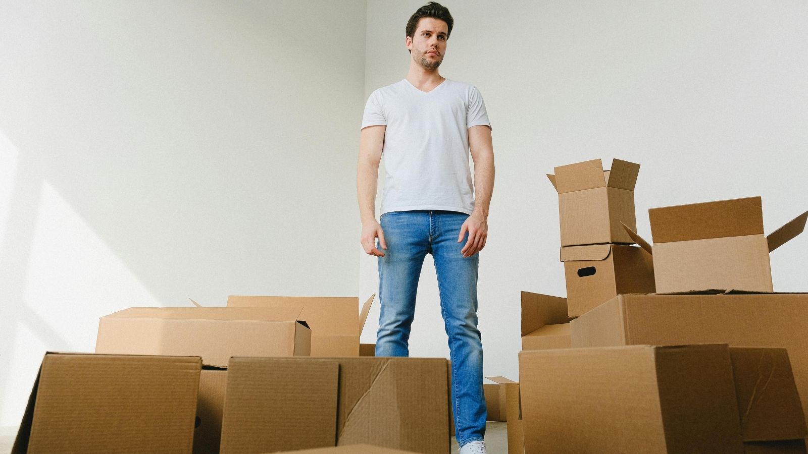 Severed Ties, Endless Demands: How an Ousted Step Father Expected His Ex to Keep Funding His Life After a Family Collapse A guy with packing boxes