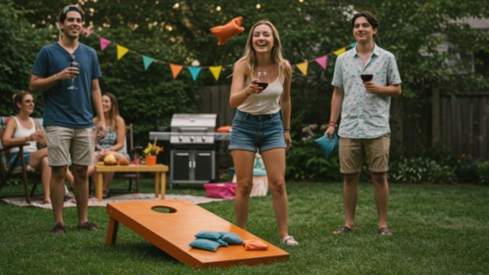 Late Night Cornhole Games Spark a Neighborhood Dispute and a Marriage Argument Cornhole party at night