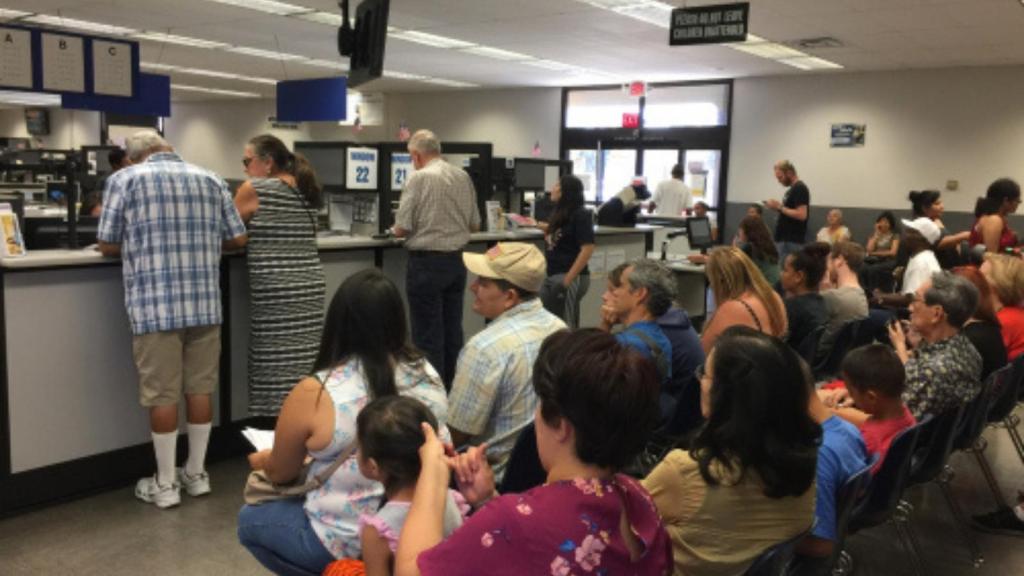 Busy DMV