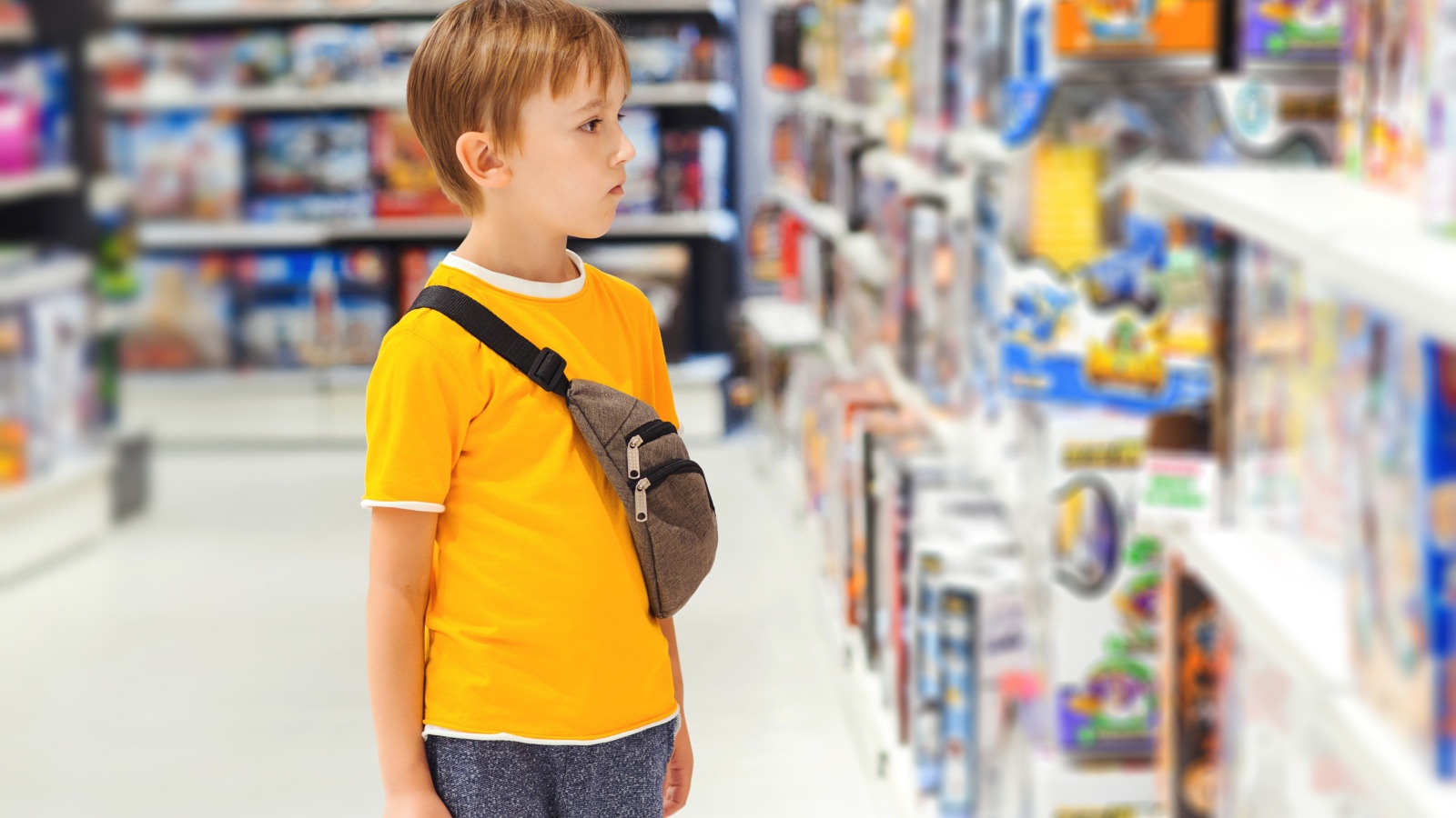 Not a Daycare: The Story of an Unsupervised Retail Rampage, a Heavy Display Collapse, and a Terrifying 911 Call Little boy in a store