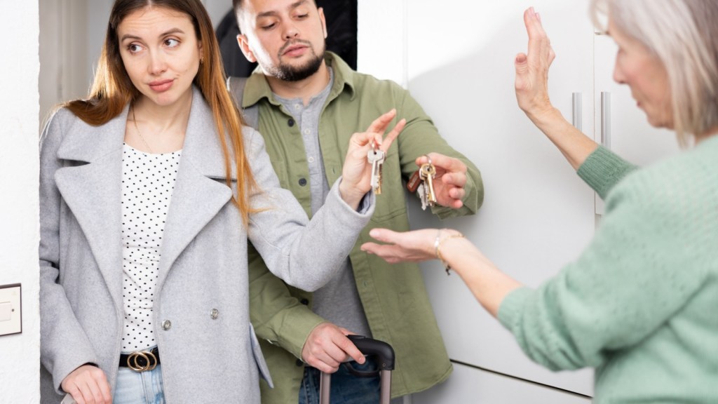 Upset tenants and landlord